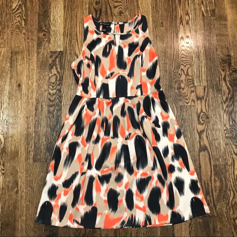Bold print dress
